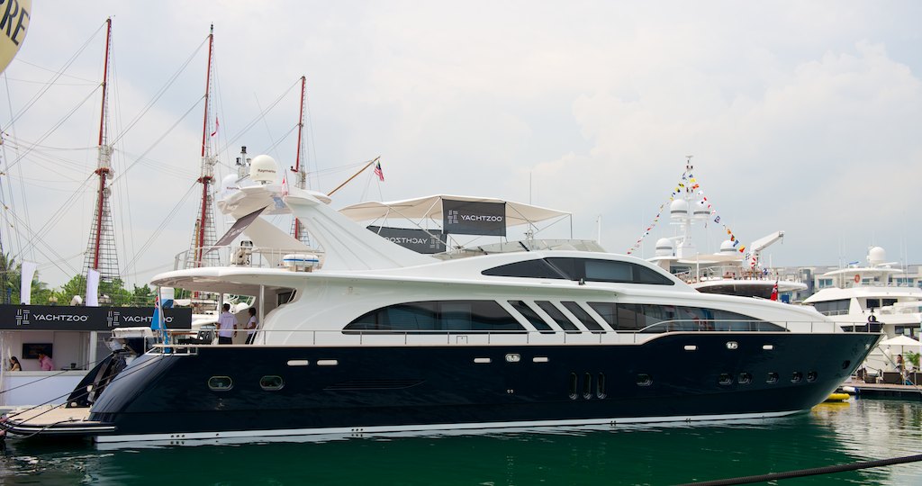 M/Y BLUE SAPPHIRE – Sold in-house