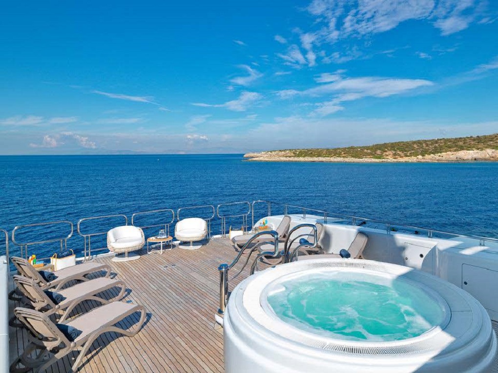 Capri Lurssen m Exterior Jacuzzi