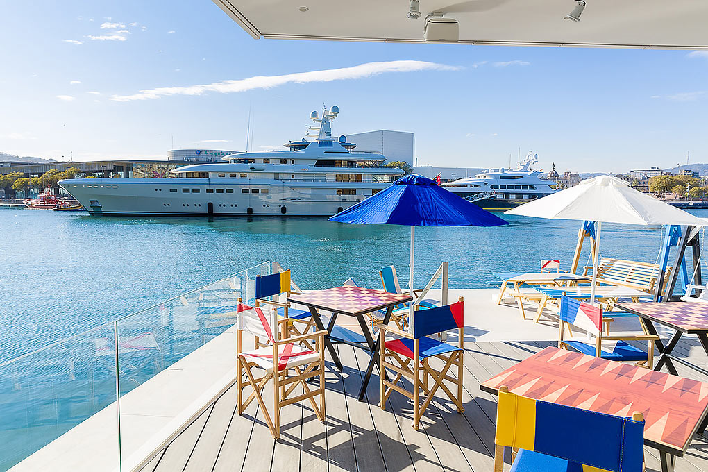 View at OnceOcean Port Vell - 100m Superyacht Berth for Sale - YACHTZOO