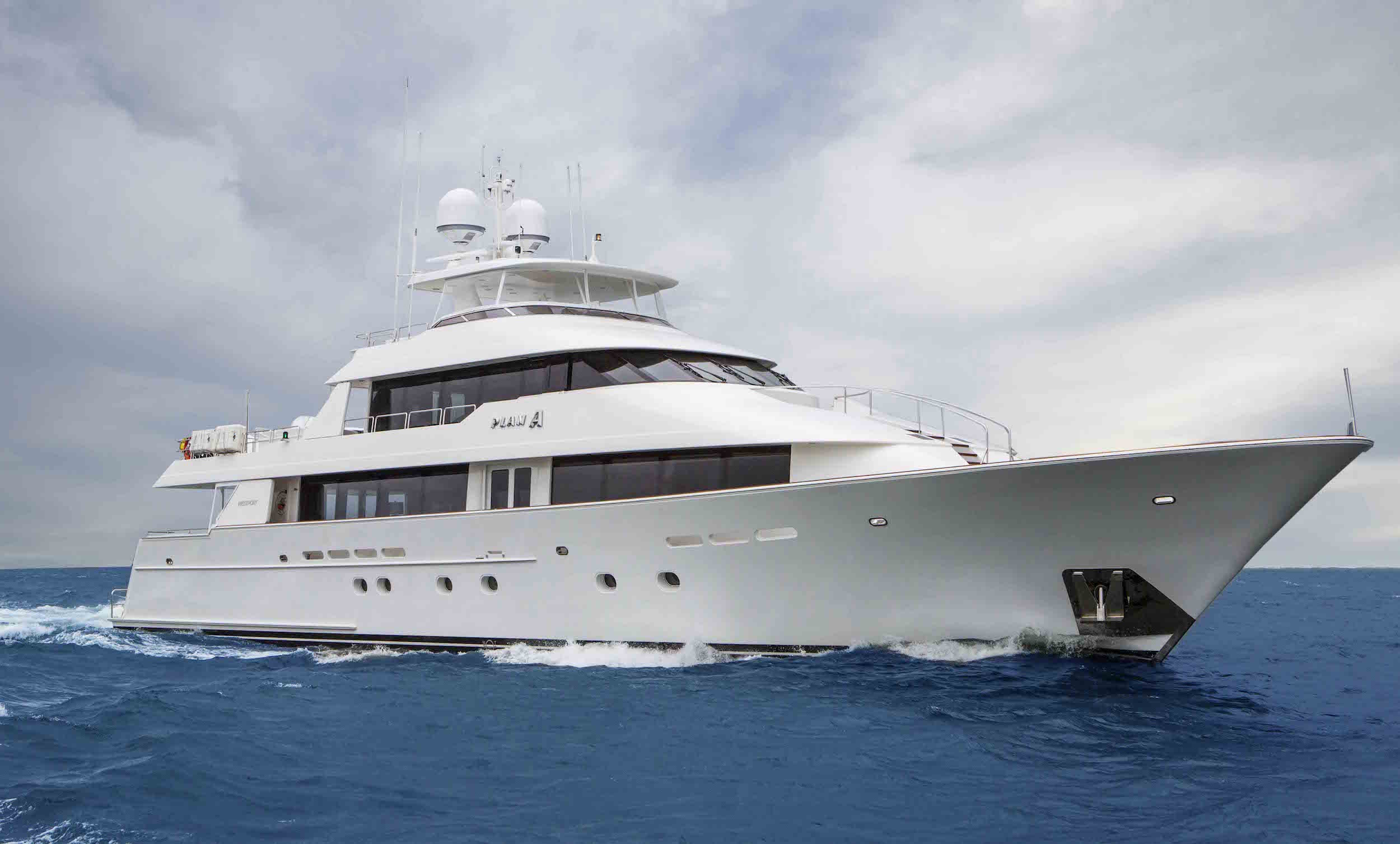 New charter CA listing for M/Y PLAN A with YACHTZOO