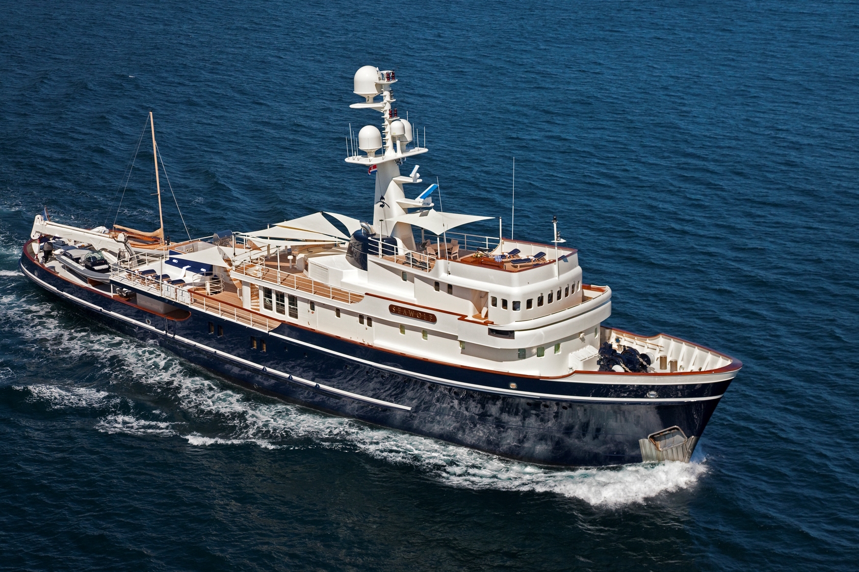 Luxury superyacht M/Y SEAWOLF  for charter