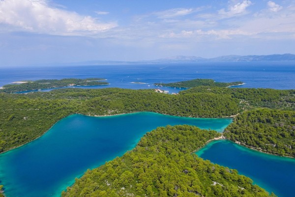 Wetlands on luxury yacht charter Croatia