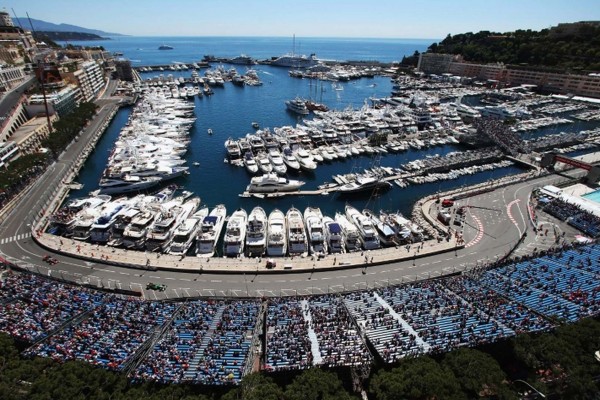 Port Hercule Grand Prix luxury yacht charter Monaco