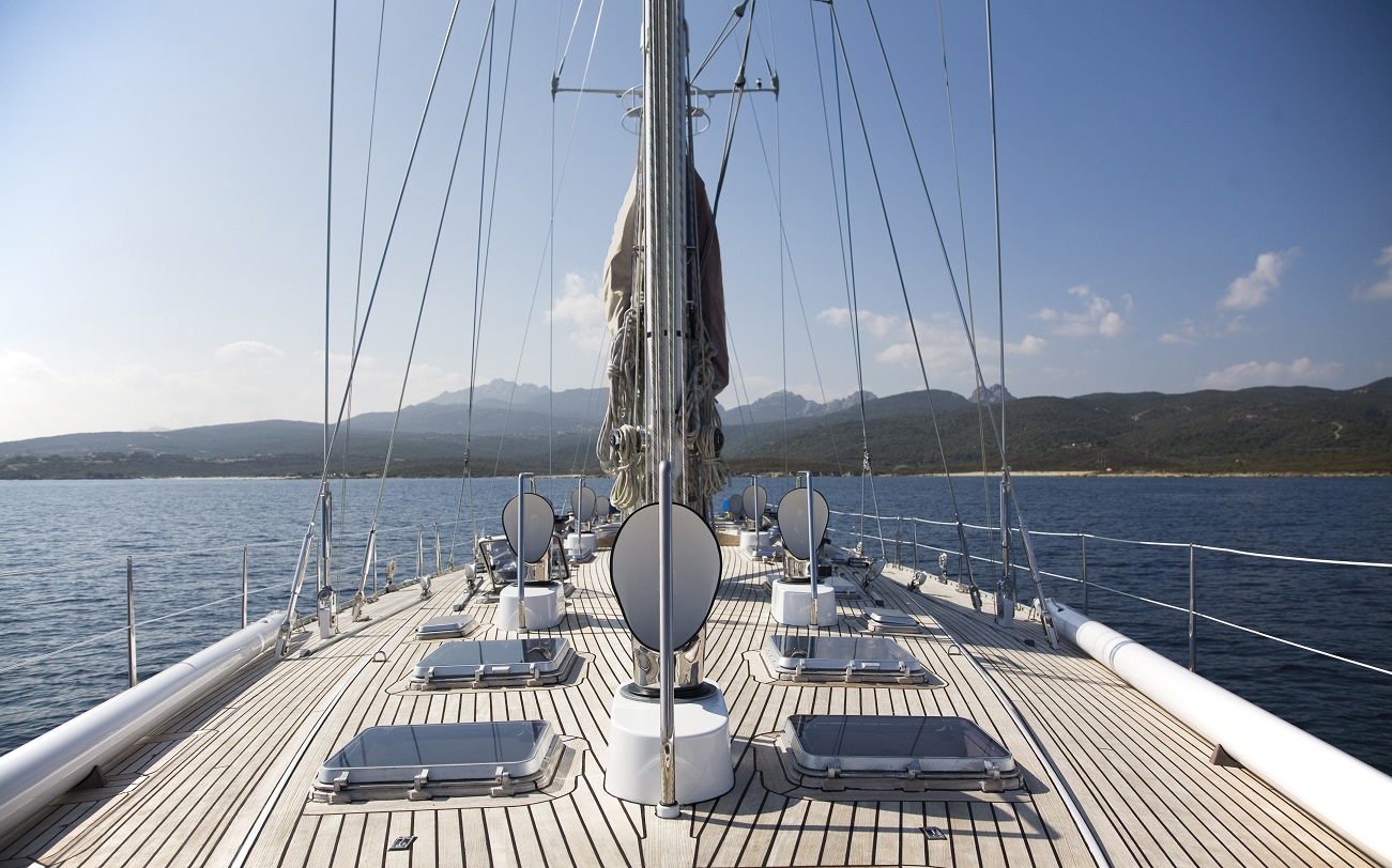 S/Y CYCLOS II for charter deck