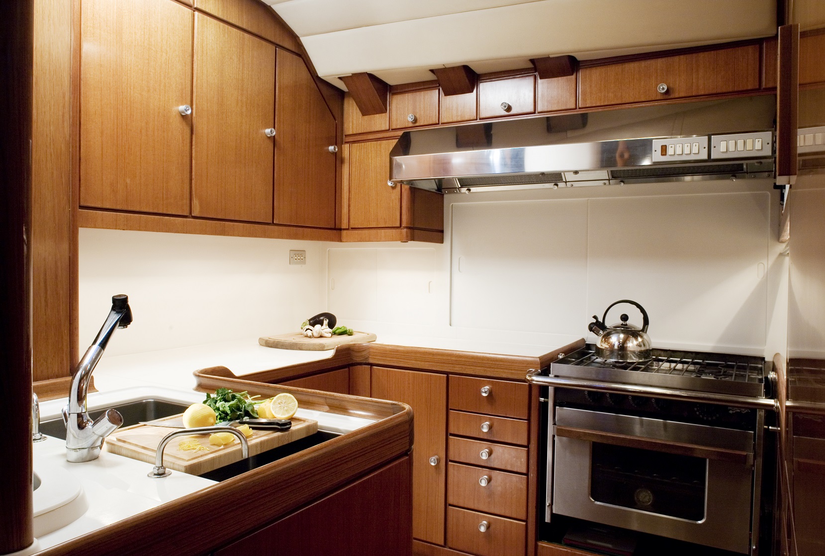 S/Y CYCLOS II yacht for charter kitchen area