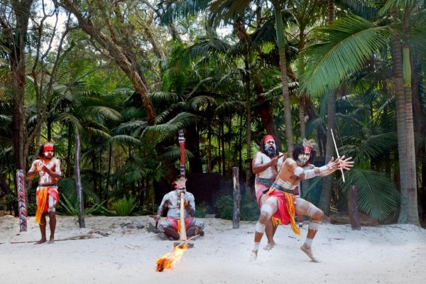 Aboriginals on an Australia Yacht Charter