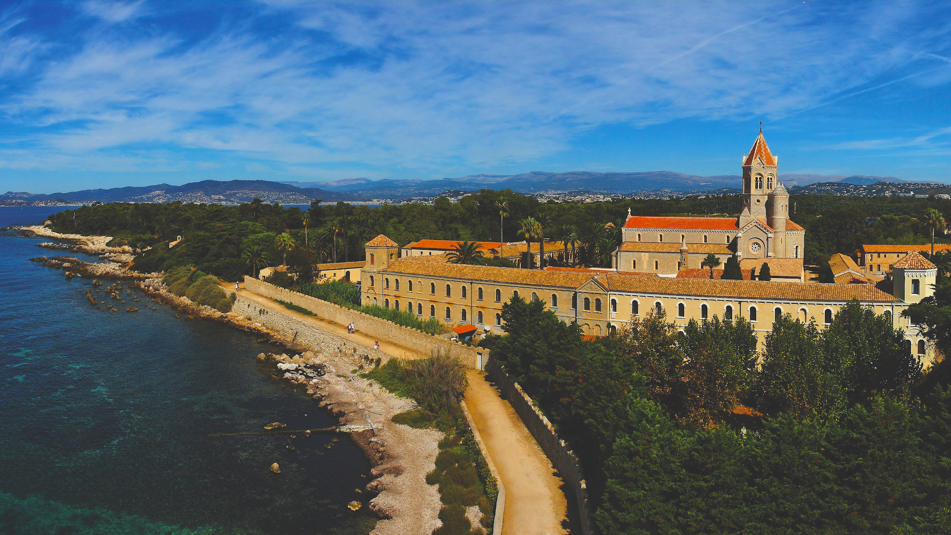 Church and monastery of the LÈrins Abbey