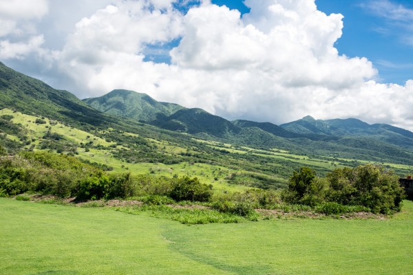 Landscape on the Island of St Kitts