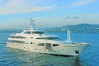 M/Y MARAYA yacht for charter at anchor