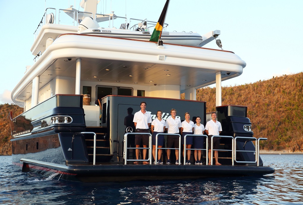 M/Y INDIGO yacht for charter crew