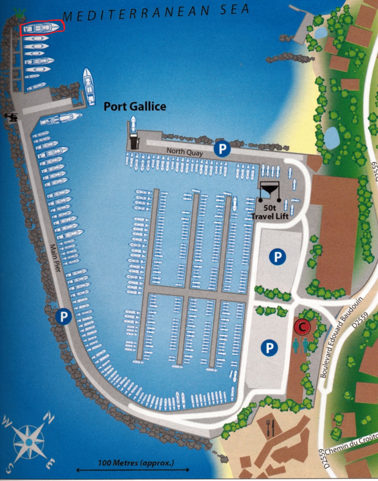 map-port gallice-yacht-berths-for-sale-yachtzoo