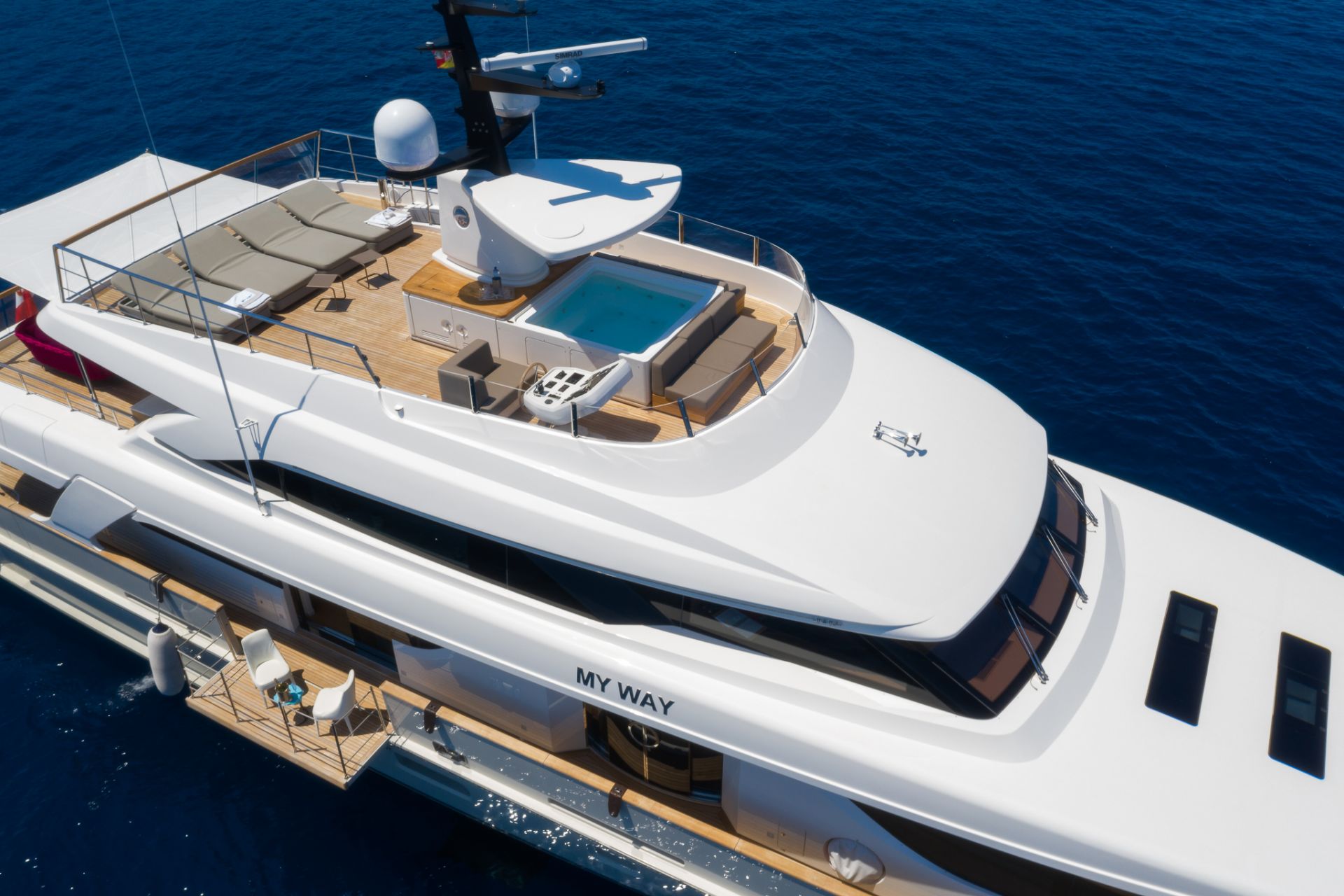 M/Y MY WAY Yacht for Charter