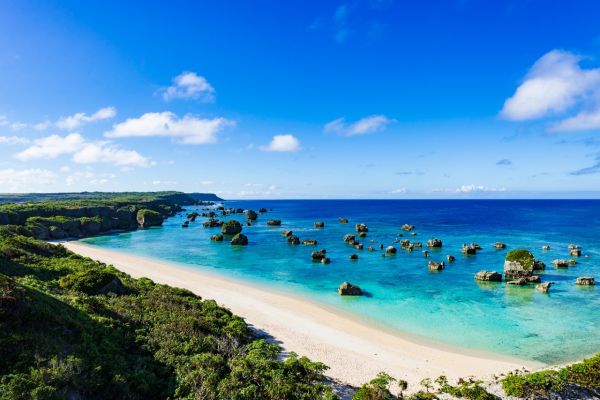 Okinawa on luxury yacht cruise in Japan