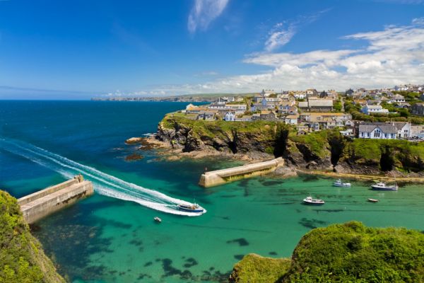 Luxury yacht charter UK - Port Issac, Cornwall