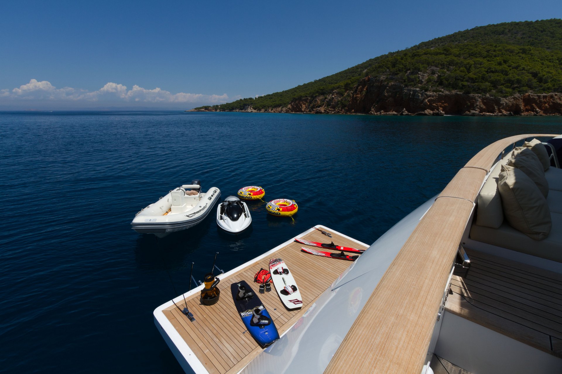 M/Y MABROUK yacht for charter waters toys