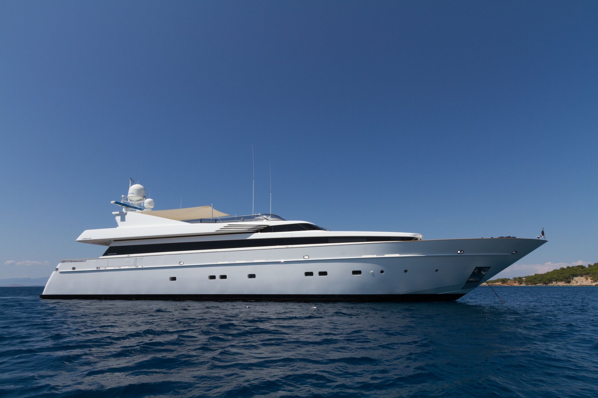 M/Y MABROUK yacht for charter anchored