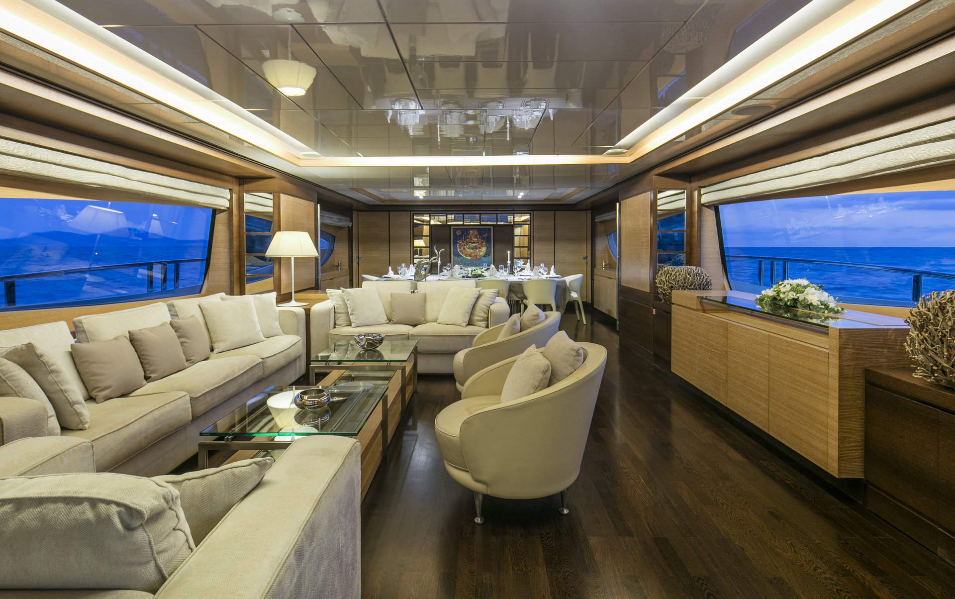 M/Y RINI yacht for charter full lounge