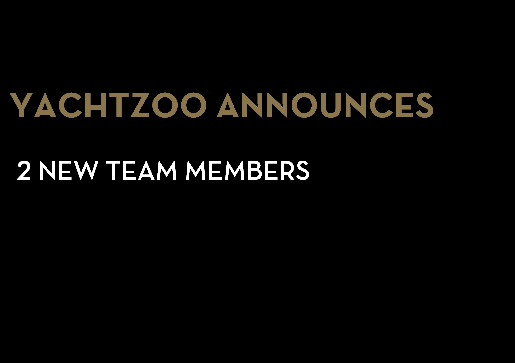 New additions to the YACHTZOO team