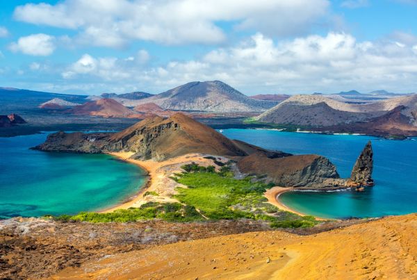 View of the Galapagos Islands