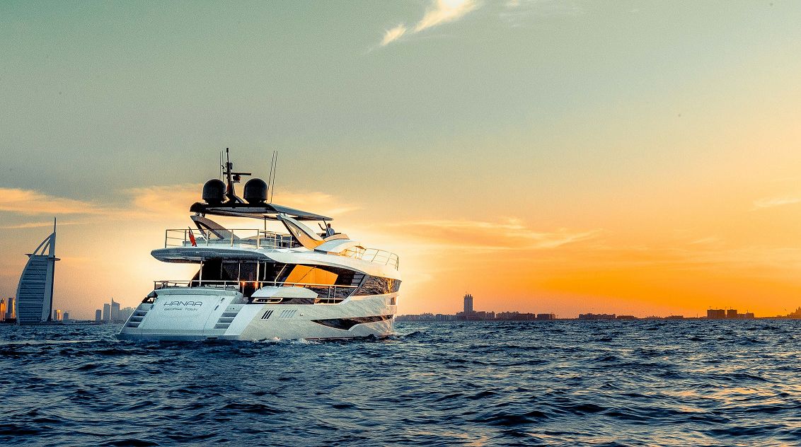 Superyacht HANAA joins the YACHTZOO Charter Fleet