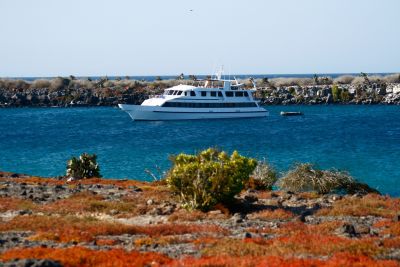 M/Y INTEGRITY yacht for charter at anchor galapagos