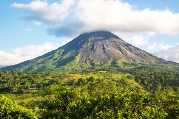 Arenal Volcano on a Costa Rica Yacht Charter