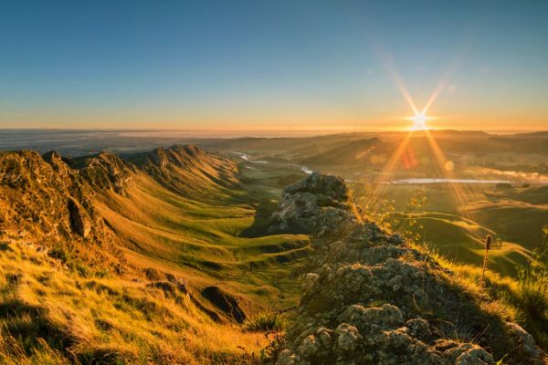 Sunset on a New Zealand Yacht Charter