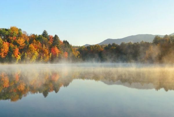 Rolling Fog on a New England Yacht Charter