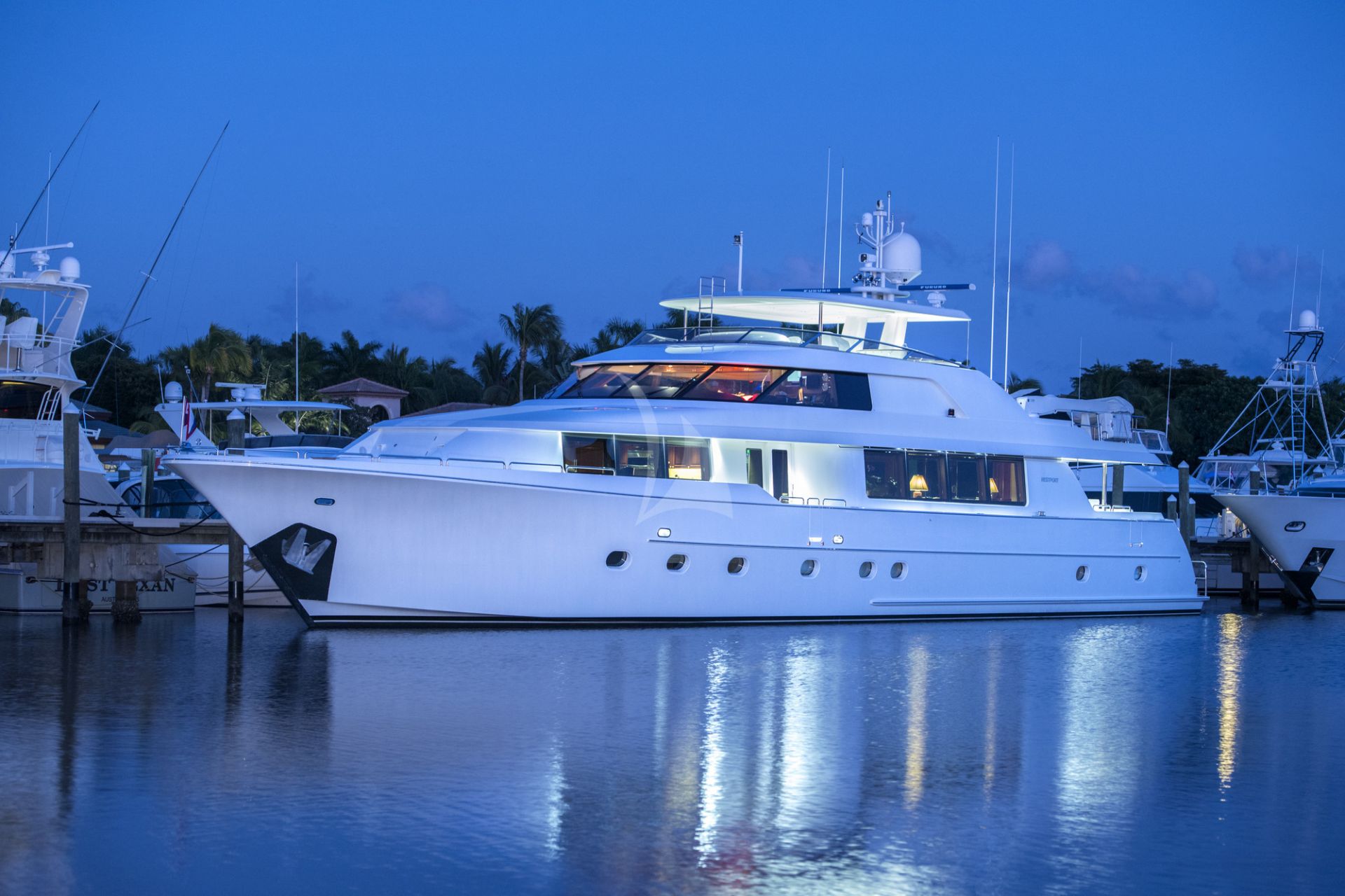 M/Y WILD KINGDOM yacht for charter at anchor