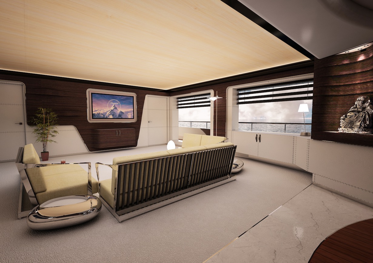 Master Cabin of M/Y Fast Cruise 22 New Build Yacht for Sale