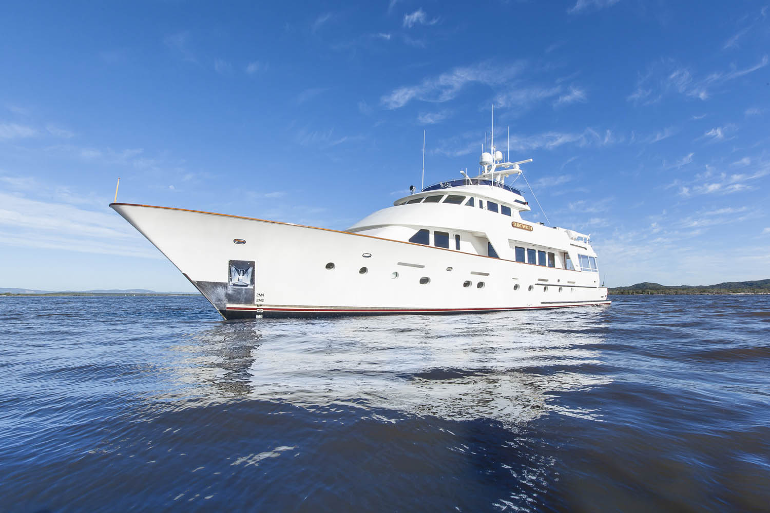 MY Silent World II yacht for sale exterior view 2