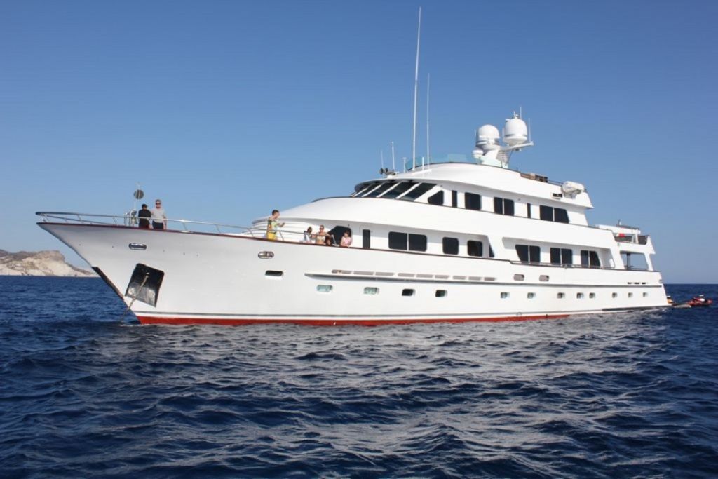 M/Y ATLAS At Anchor