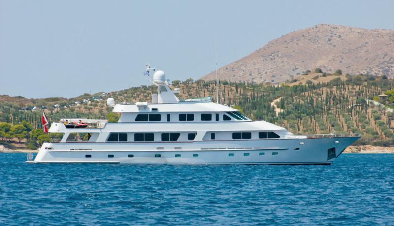 M/Y ATLAS At Anchor