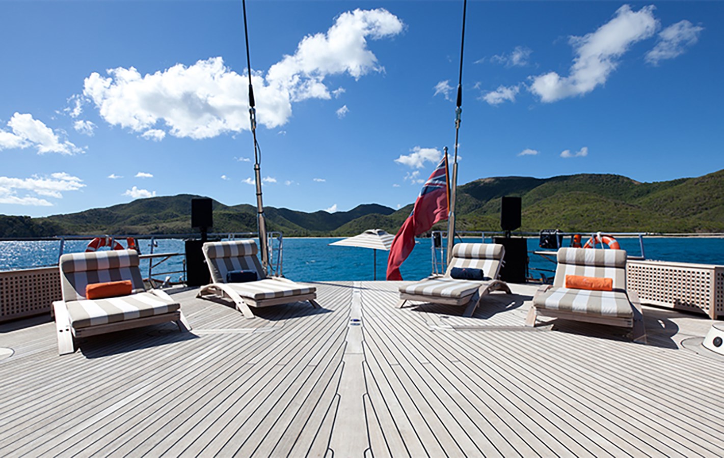 Sailing Yacht Tiara for sale aft