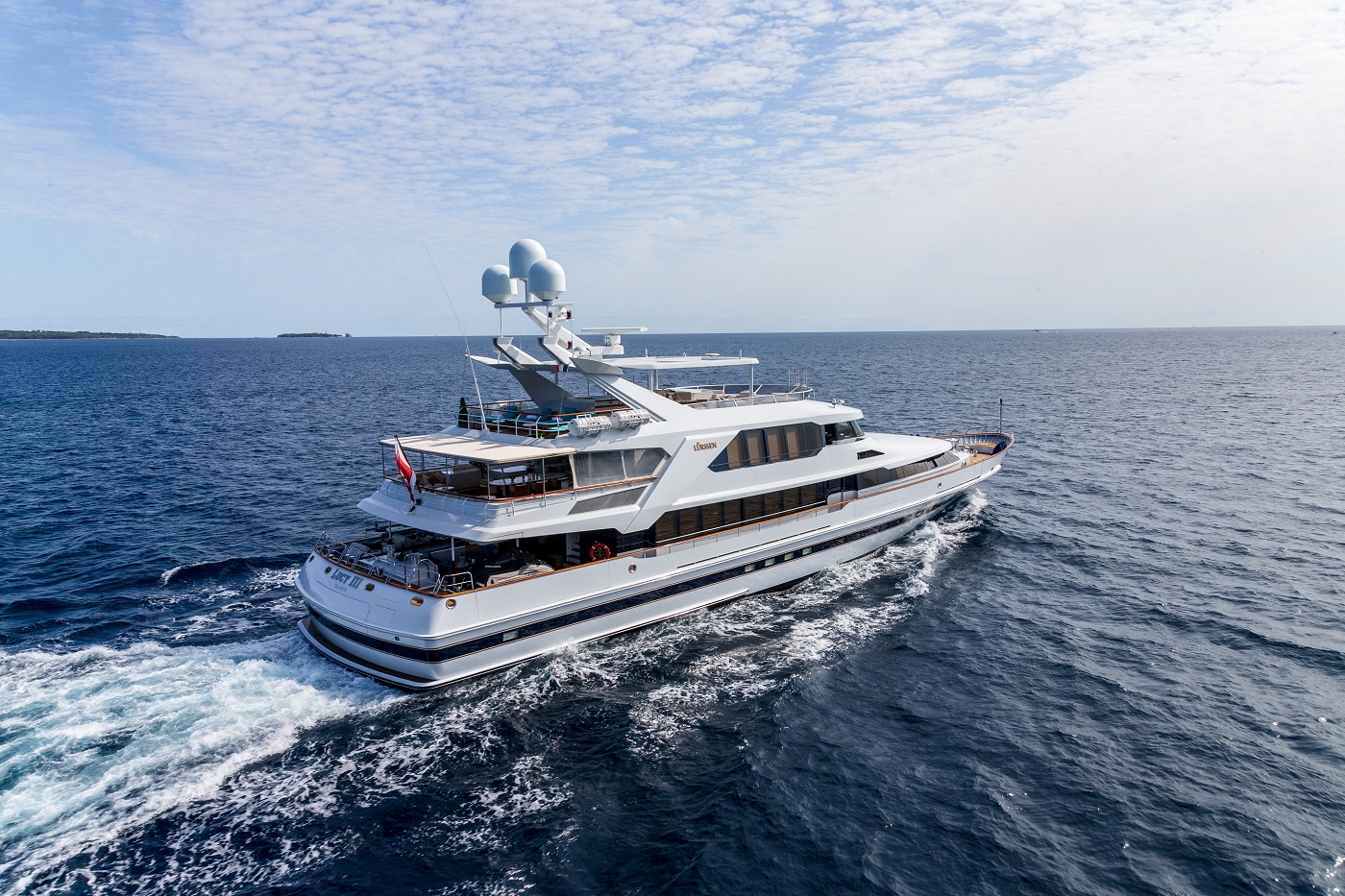 Yacht sold: M/Y LUCY III 47m Yacht Built by Lürssen in 1992