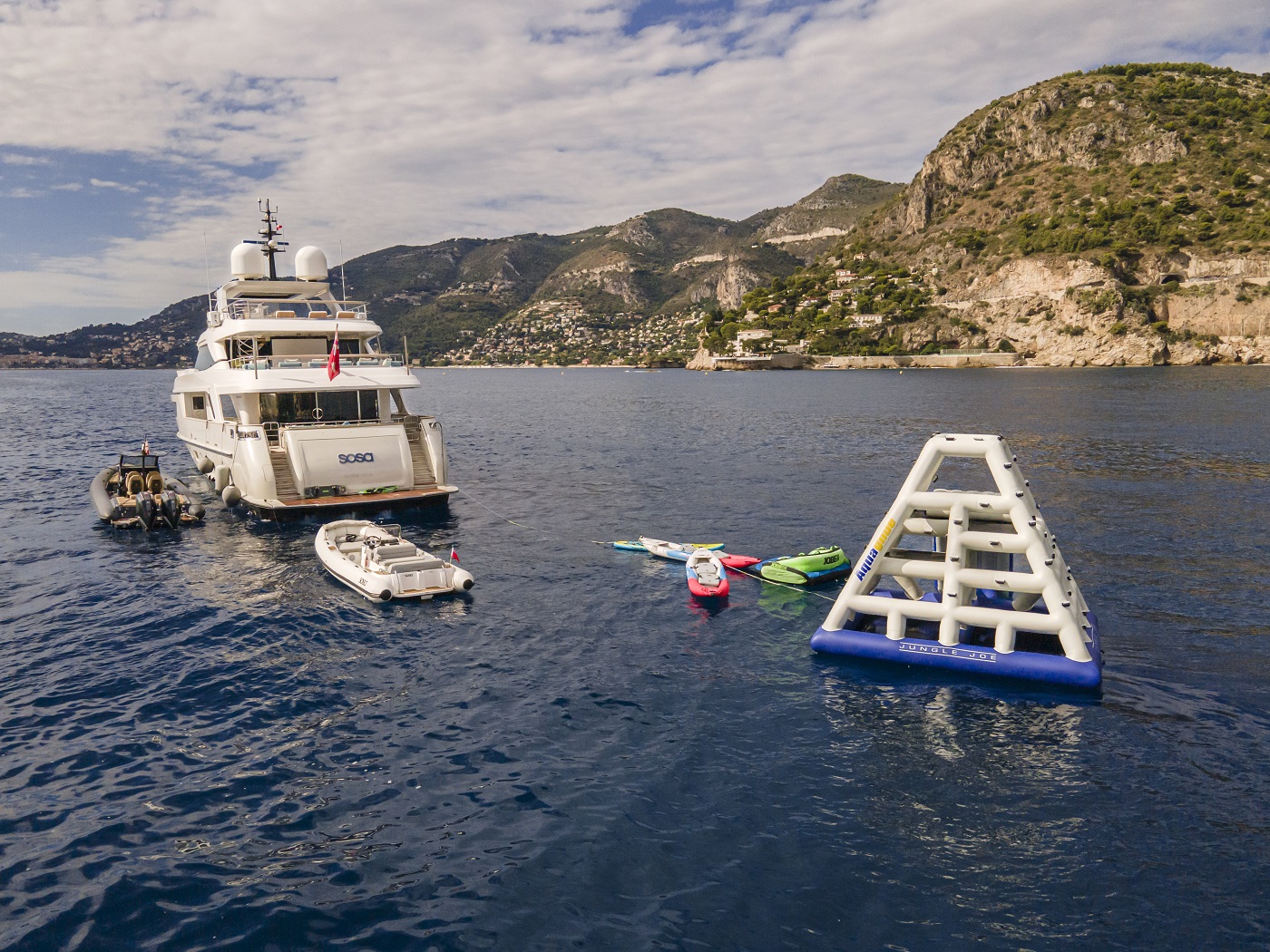 Sea view water toys Sosa SanLorenzo yacht for sale Yachtzoo