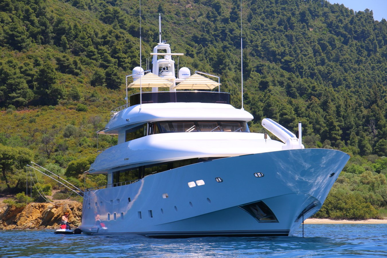 € 1M Price Reduction: MR MOUSE 42m full steel yacht for sale