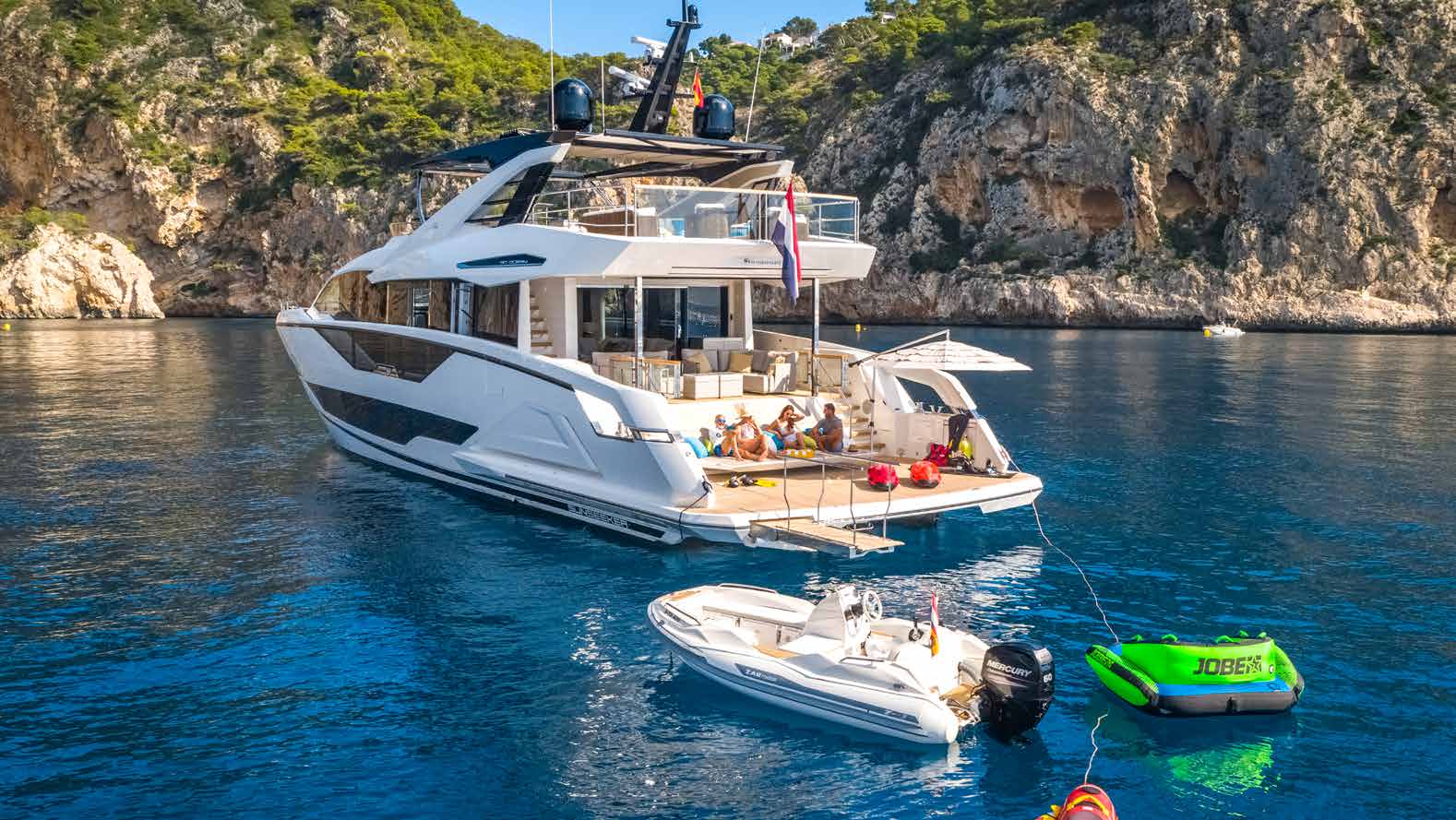 Yachtzoo Becomes JCA for the Sunseeker Ocean 90 Yacht ‘GLASAX’