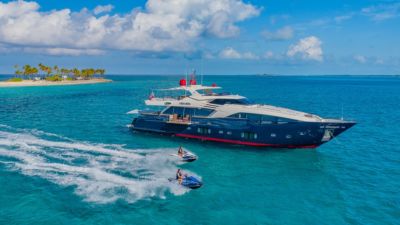 average price of 100 ft yacht