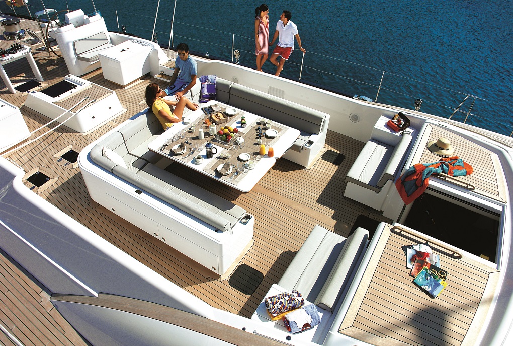 ARISTARCHOS Nautors Swan exterior lounge