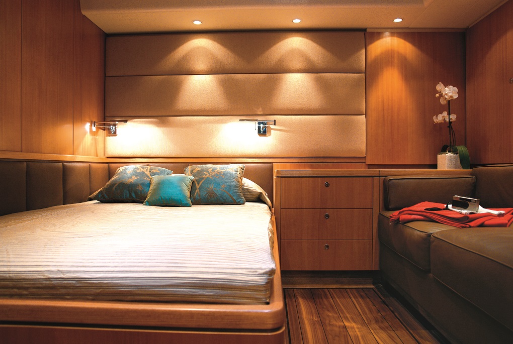 ARISTARCHOS Nautors Swan interior bedroom