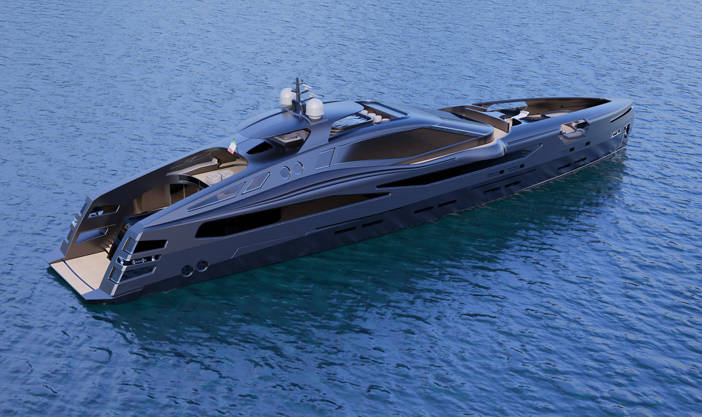 Bullet Dynaship 61m Exterior Layout Side