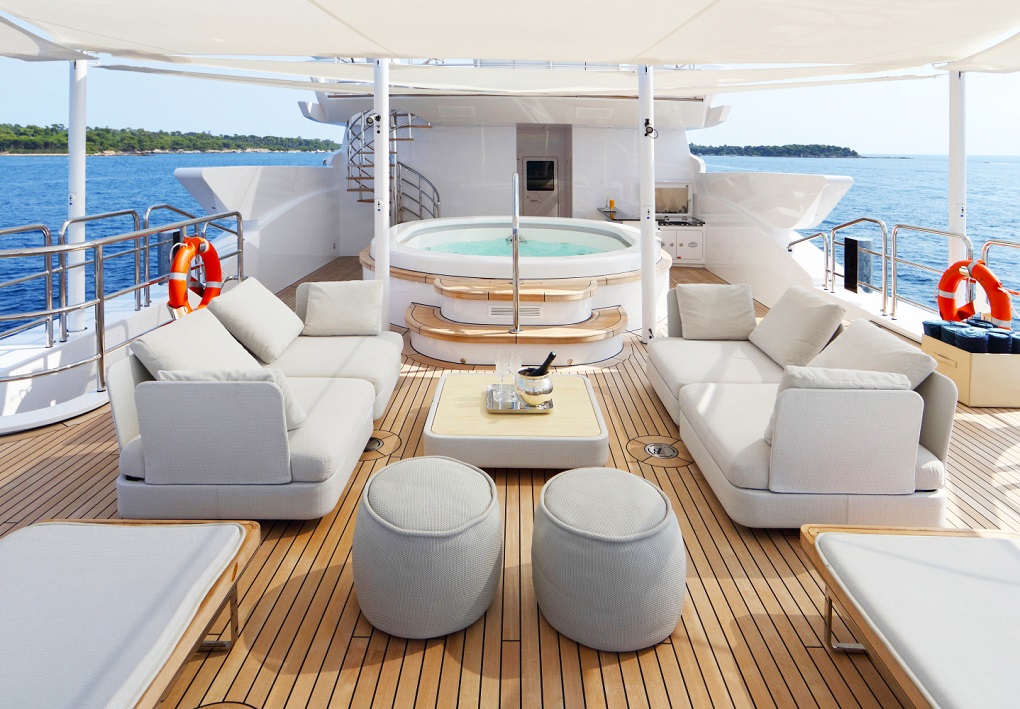 Formosa Benetti sun deck jacuzzi