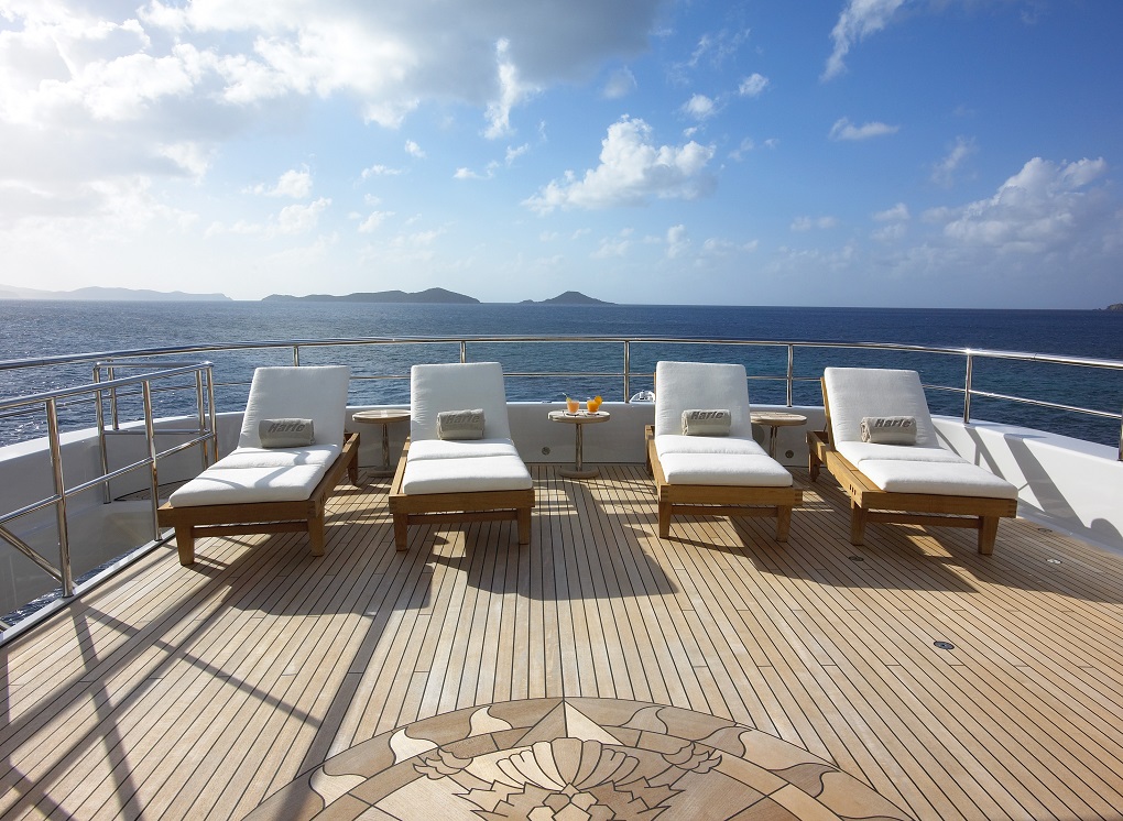 Harle Feadship exterior sun deck