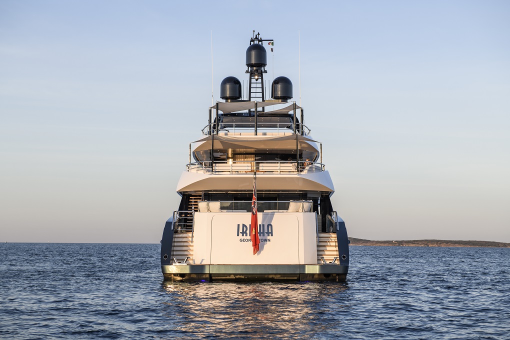 Irisha Heesen m Exterior Aft Deck Layout