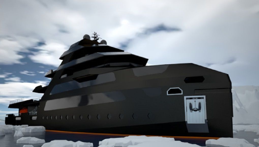 Nautilud Explore Dynaship m Exterior Layout bow