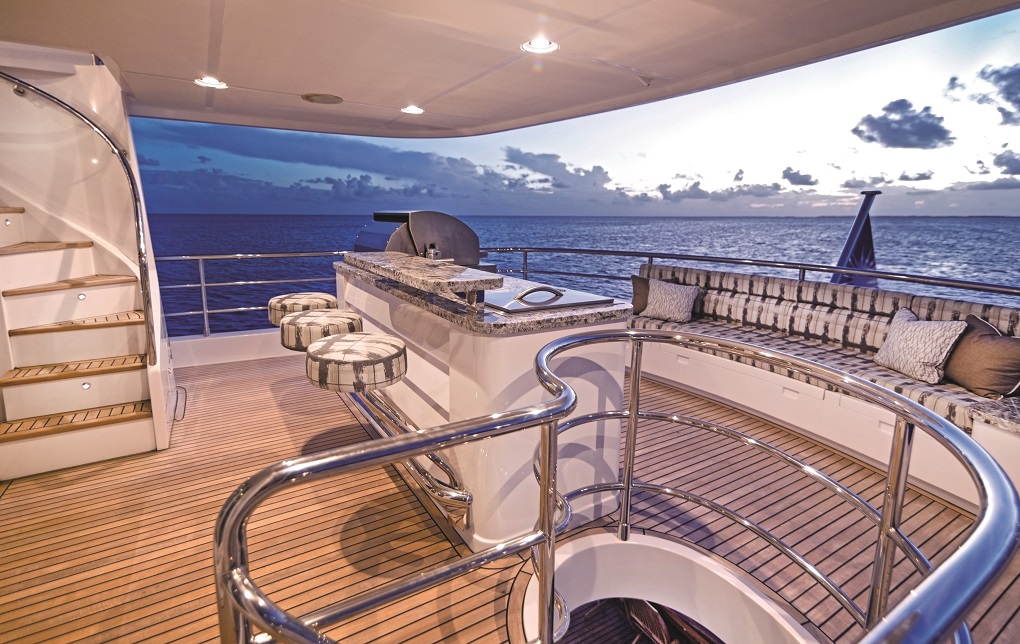 VIVIERAE II Nordhavn m Exterior Aft Deck Area