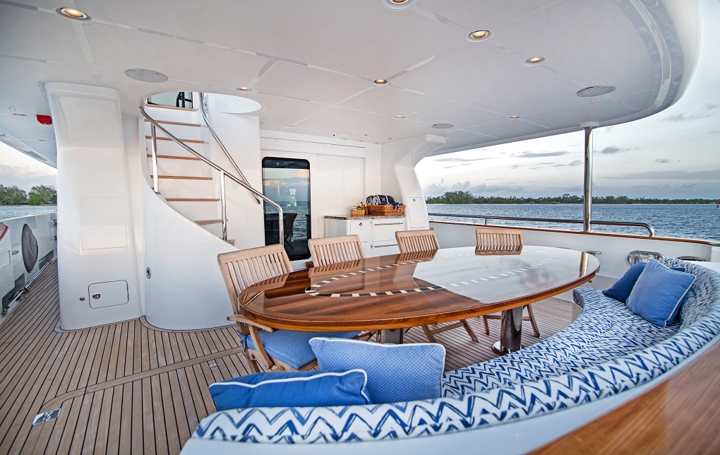 VIVIERAE II Nordhavn m Exterior Sun Deck Area