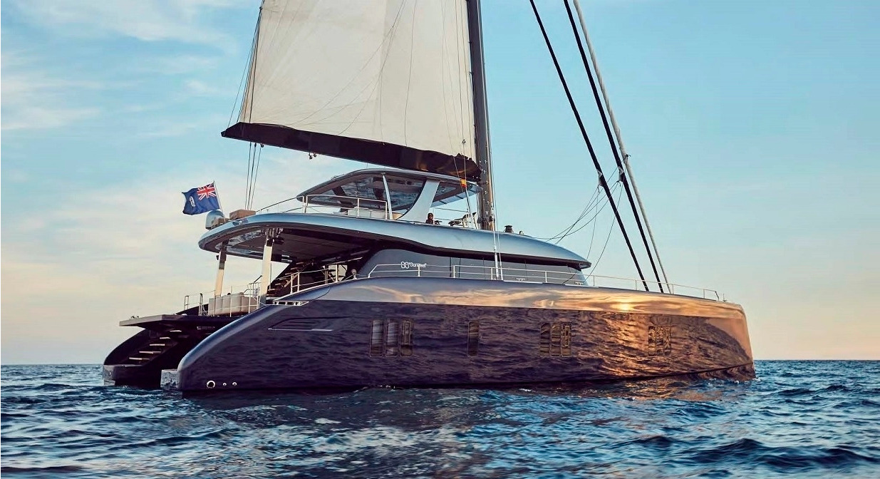 Construction update on the Sunreef 80 ECO Sail sold by YACHTZOO