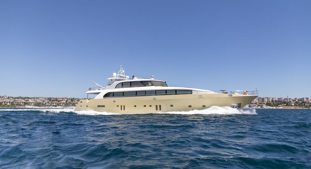 New CA for sale: M/Y DENIZ, a 36-metre yacht built by Concept Marine